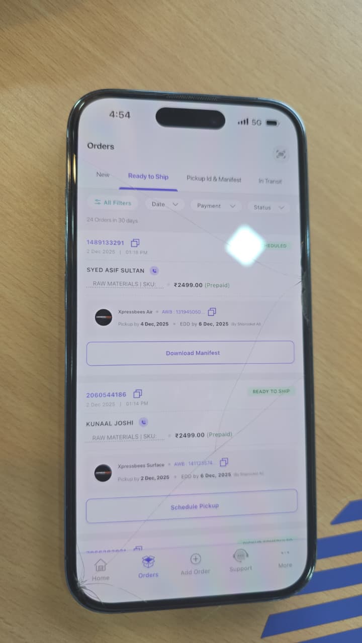 Shipping Label - Undervalued at ₹2,499 (Actual: ₹4,000+)
